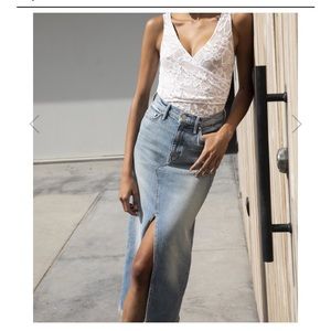 Been worn one time wisteria night cap body suit